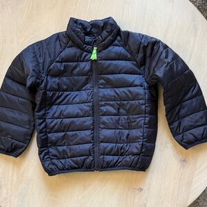 JCREW CREWCUTS NAVY BLUE Puffer Jacket SZ 4/5